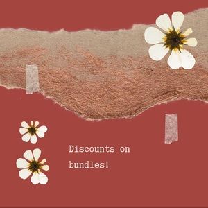Discounts on bundles!